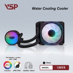 Tản nhiệt nước VSP 120VX - Black
