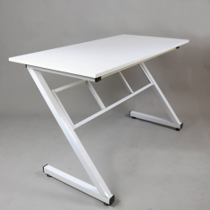 Bàn chữ Z gaming 1m2 Full Trắng