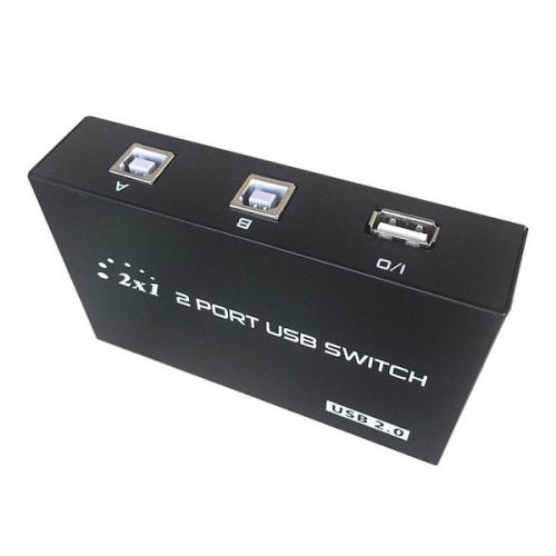 Bộ Chia Máy In 1 Ra 2 Cổng Có Công Tắc