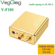 Bộ chuyển đổi âm thanh Quang Optical Coaxial sang AV-RCA Veggieg V-F101