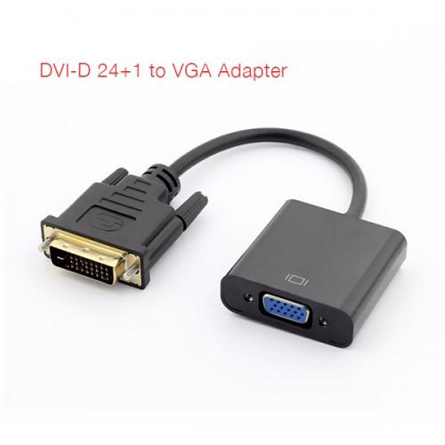 Cáp chuyển đổi DVI-D 24+1 sang VGA (DVI-D 24+1 to VGA)