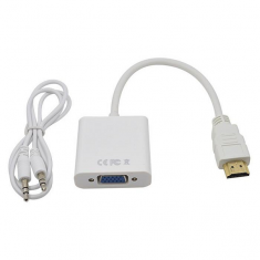 Cáp chuyển đổi HDMI sang VGA có âm thanh