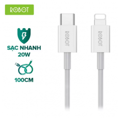 Cáp sạc nhanh ROBOT RAD100 (Type-C to Lightning)