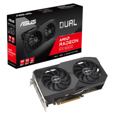 Card màn hình ASUS Dual Radeon RX 6600 V2 8GB GDDR6 (DUAL-RX6600-8G-V2)