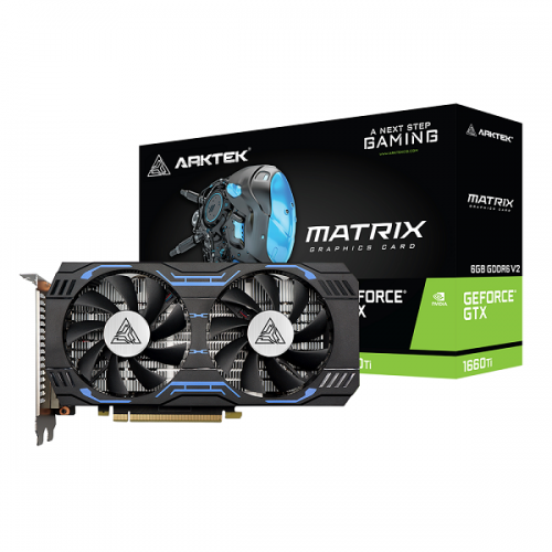 Card Màn Hình - VGA Arktek GTX 1660Ti 6G - 2 FAN