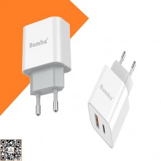 Cục Sạc Điện thoại Bamba B15 20W 1USB+1USB C Sạc nhanh