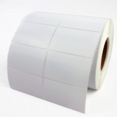 Decal mã vạch 2 tem khổ 35x22mm dài 30m, thùng 90 cuộn