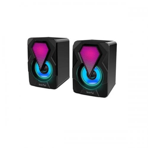 Loa máy tính mini E1046 có Led