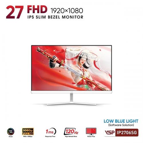 Màn Hình 27 inch VSP IP2706SG IPS 120Hz - Màu Trắng