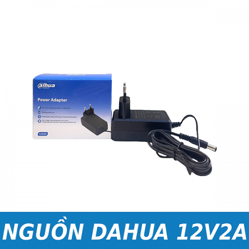 Nguồn Camera Dahua 12V-2A chính hãng