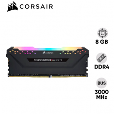 Ram PC Corsair Vengeance RGB Pro 8GB 3000Mhz DDR4