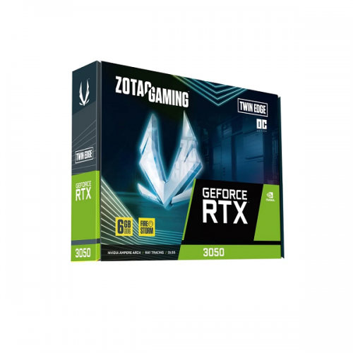 VGA ZOTAC RTX 3050 Twin Edge 2 Fan OC 6GB